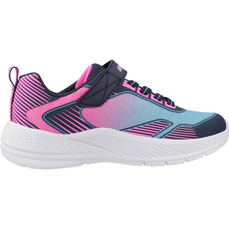 Basket fille synthétique légère et souple Bleu marine multicolore+Bleu nvmt 7 - vertbaudet enfant 