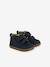Baskets Bouba Scroll Easy marine+marron 1 - vertbaudet enfant 