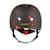 Casque velo et trottinette enfant lids lava Noir/rouge 5 - vertbaudet enfant 