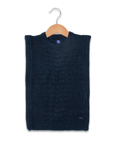 Pull sans manches fille Indigo 2 - vertbaudet enfant 