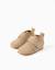 Bottines barefoot en daim et à scratch Beige 2 - vertbaudet enfant 