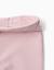 Leggings évasé en coton peigné Bleu foncé+Mauve clair 7 - vertbaudet enfant 
