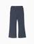 Jegging évasé en coton peigné Bleu foncé 2 - vertbaudet enfant 