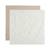 Lot de 2 langes eliah Marron 2 - vertbaudet enfant 