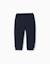 Pantalon en molleton avec doublure en coton peigné et imprimé cœur Bleu foncé+Vert 2 - vertbaudet enfant 