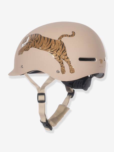 Casque de vélo imprimé beige 2 - vertbaudet enfant 