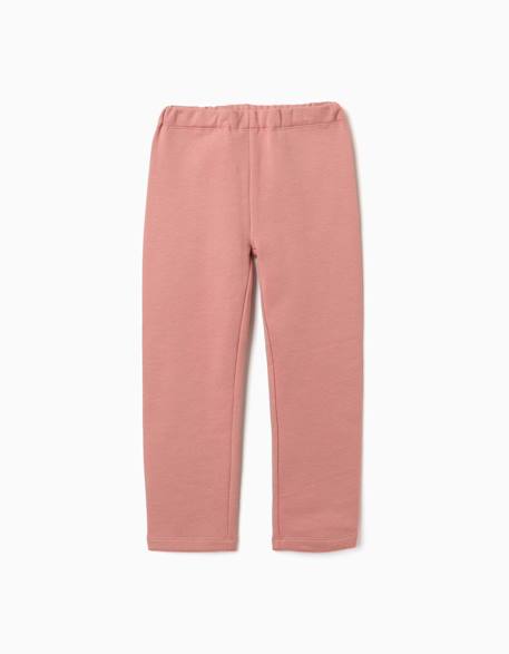 Leggings à coupe skinny en coton peigné Bleu foncé+Gris foncé+Rose+Vert clair 9 - vertbaudet enfant 
