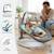 Balancelle Fold Éléphant aqua+Forêt rose+Oiseau rose+Savane gris 24 - vertbaudet enfant 