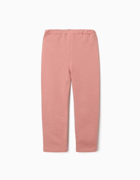 Leggings à coupe skinny en coton peigné Bleu foncé+Gris foncé+Rose+Vert clair 10 - vertbaudet enfant 