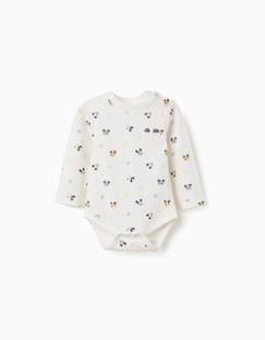 Body à manches longues avec motif mickey  - vertbaudet enfant
