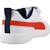 Baskets basses à scratch Blanc white+Puma blanc fierce rouge bleu 3 - vertbaudet enfant 
