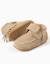 Bottines barefoot en daim à franges et à scratch Beige 3 - vertbaudet enfant 