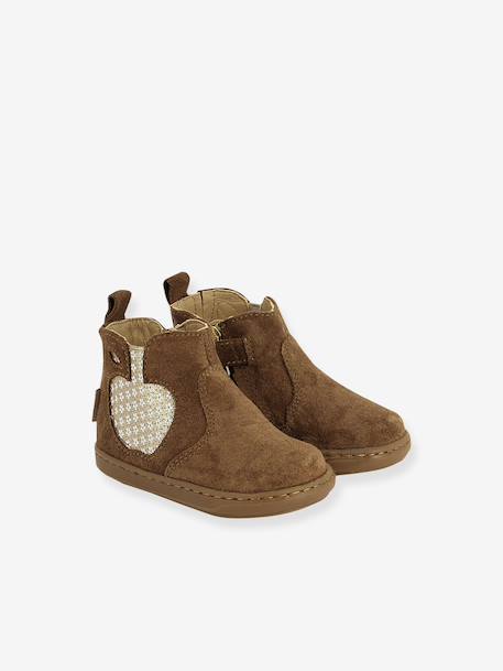 Boots Bouba Apple marron 1 - vertbaudet enfant 