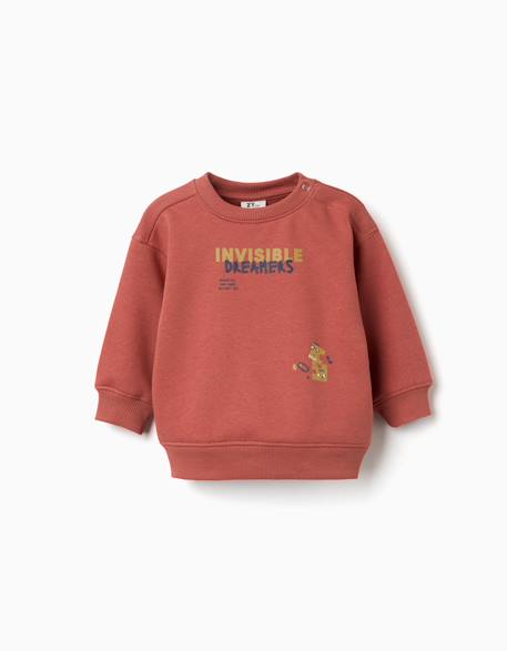 Bébé-Pull, gilet, sweat-Sweat-Sweat en coton peigné à imprimé invisible dreamers