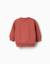 Sweat en coton peigné à imprimé invisible dreamers Marron 2 - vertbaudet enfant 
