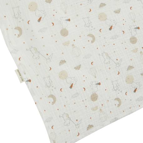 Lot de 2 langes eliah Marron 5 - vertbaudet enfant 