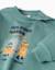 Sweat en coton peigné avec imprimé holding hands Vert clair 3 - vertbaudet enfant 
