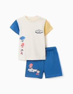 T-shirt + short avec imprimé super friends  - vertbaudet enfant