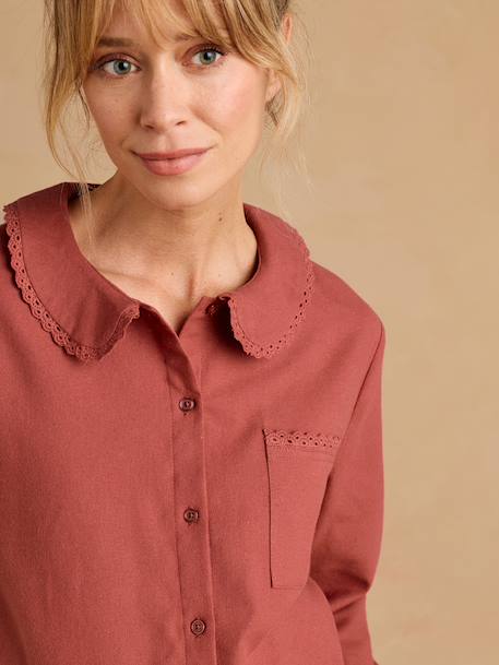 Pyjama de grossesse 2 pièces terracotta 4 - vertbaudet enfant 