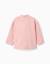 Veste en polaire à col montant Rose clair 2 - vertbaudet enfant 