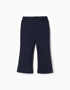 Bébé-Pantalon, jean-Leggings évasé en coton peigné