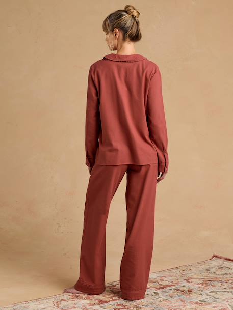 Pyjama de grossesse 2 pièces terracotta 3 - vertbaudet enfant 