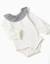 Body en coton et bloomer à carreaux vichy Blanc 3 - vertbaudet enfant 