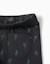 Jegging à coupe skinny en coton peigné avec imprimé floral Gris foncé+Rose 3 - vertbaudet enfant 