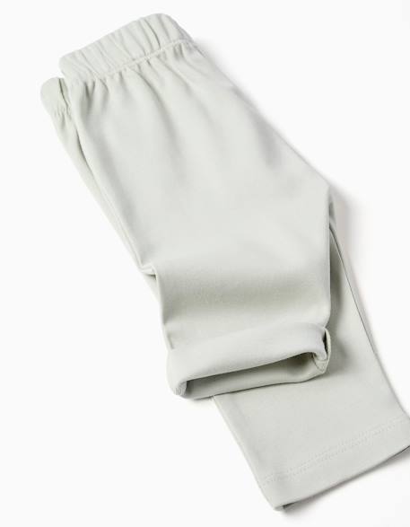 Ensemble 3 pièces en coton à rayures Vert clair 4 - vertbaudet enfant 