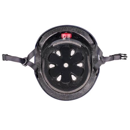 Casque velo et trottinette enfant lids lava Noir/rouge 6 - vertbaudet enfant 