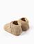 Bottines barefoot en daim à franges et à scratch Beige 4 - vertbaudet enfant 