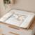 Matelas à langer imprimé Beige+Blanc - Étoiles LITTLE STARS+Blanc - Étoiles STERNENZAUBER+Blanc - gris / lapin miffy+Gris / pois+Vert pastel - woodland buddies 2 - vertbaudet enfant 