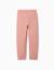 Jegging à coupe skinny en coton peigné avec imprimé floral Gris foncé+Rose 5 - vertbaudet enfant 
