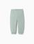 Pantalon en molleton avec doublure en coton peigné et imprimé cœur Bleu foncé+Vert 6 - vertbaudet enfant 