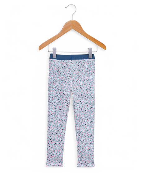 Legging long réversible fille Bleu 3 - vertbaudet enfant 