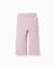 Leggings évasé en coton peigné Bleu foncé+Mauve clair 5 - vertbaudet enfant 