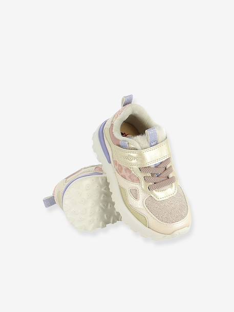 Baskets Joggy scratch argenté+bleu+violet 4 - vertbaudet enfant 