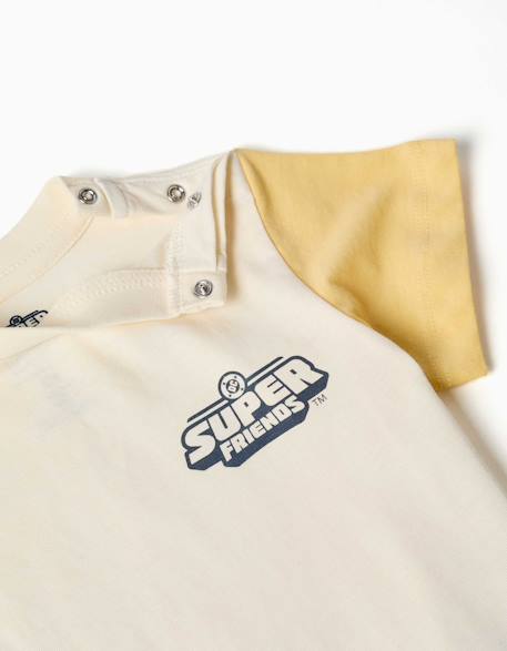 T-shirt + short avec imprimé super friends Bleu 3 - vertbaudet enfant 