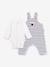 Ensemble salopette et body blanc 2 - vertbaudet enfant 