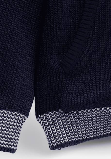 Gilet à capuche garçon Indigo 2 - vertbaudet enfant 
