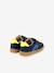 Baskets Yuzu Lo Scratch camel+marine 7 - vertbaudet enfant 