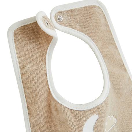 Lot de 3 bavoirs bébé eliah Ecru 4 - vertbaudet enfant 