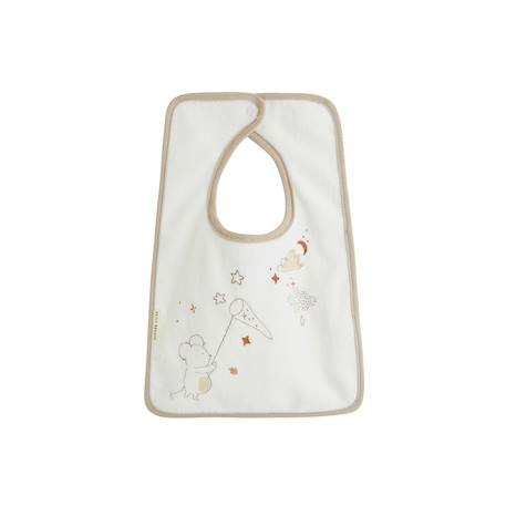 Lot de 3 bavoirs bébé eliah Ecru 5 - vertbaudet enfant 