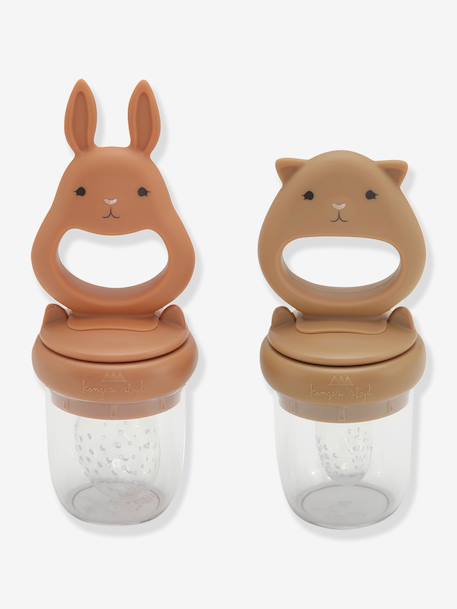 Lot 2 grignoteuses beige 1 - vertbaudet enfant 