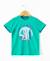 T-shirt manches courtes 100% coton garçon Vert 3 - vertbaudet enfant 