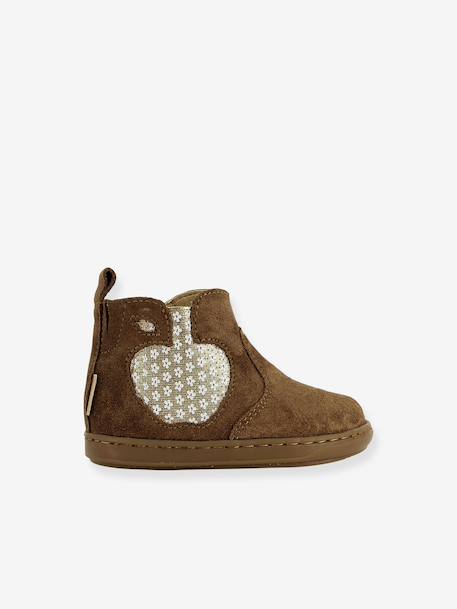 Boots Bouba Apple marron 2 - vertbaudet enfant 