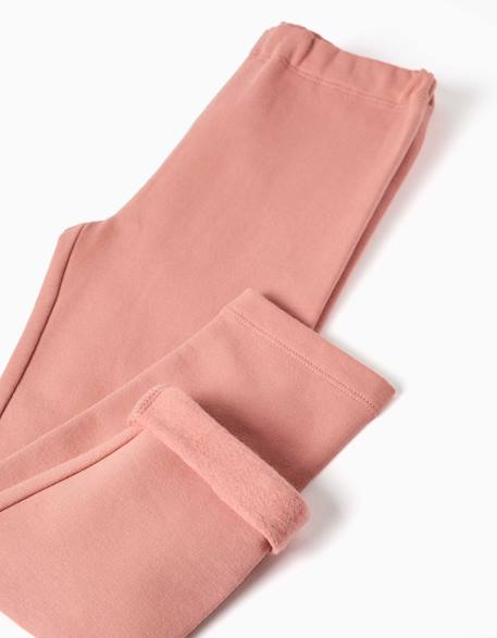 Leggings à coupe skinny en coton peigné Bleu foncé+Gris foncé+Rose+Vert clair 12 - vertbaudet enfant 