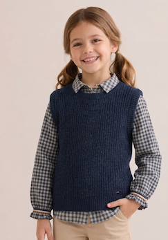 -Pull sans manches fille