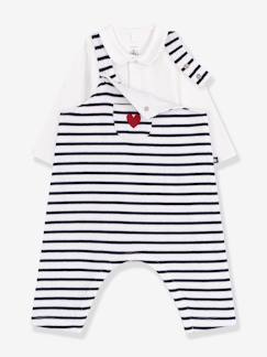 -Ensemble salopette et body