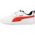 Baskets basses à scratch Blanc white+Puma blanc fierce rouge bleu 2 - vertbaudet enfant 